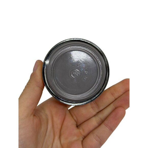 Vintage Cavalier Shoe Creme Deluxe 1.60 oz Neutral Leather Polish Glass Jar USED - Picture 3 of 5